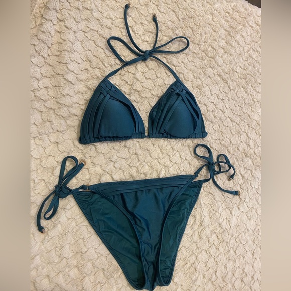 Reiss Other - Teal REISS bikini. SIZE 2